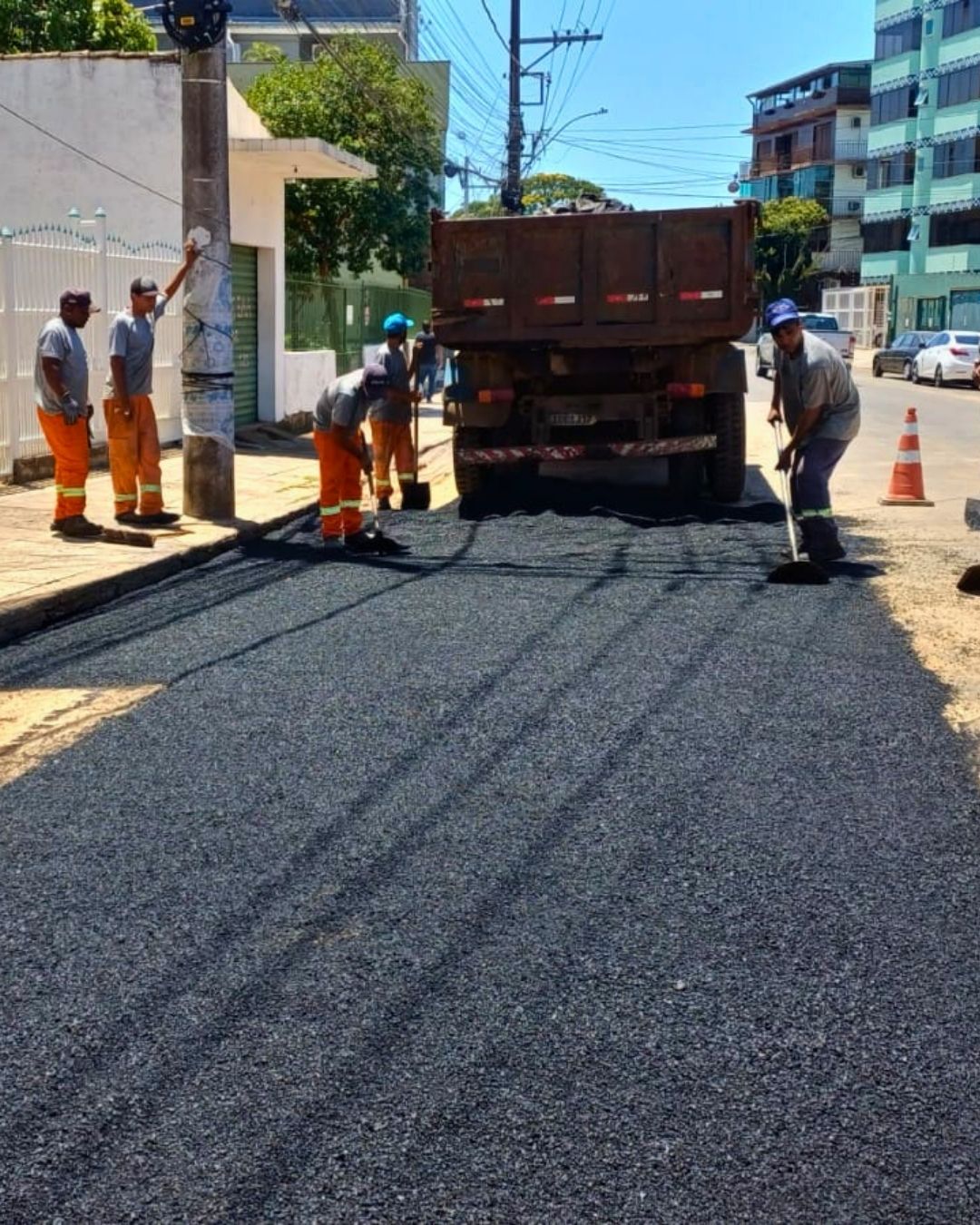 Equipe Paviarte em obra